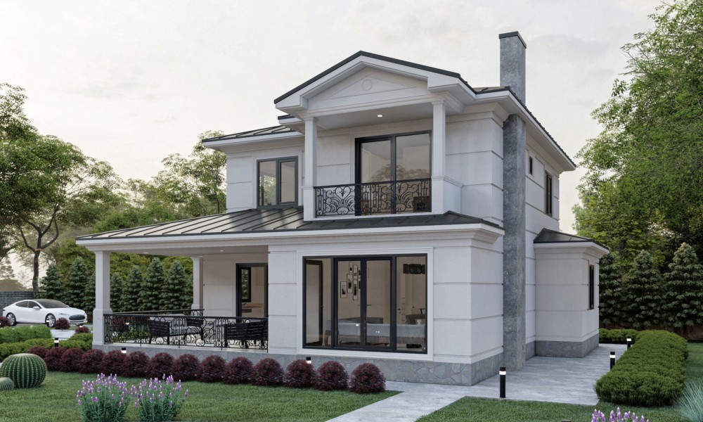 Çelik Konstrüksiyon Villa İnşaatı