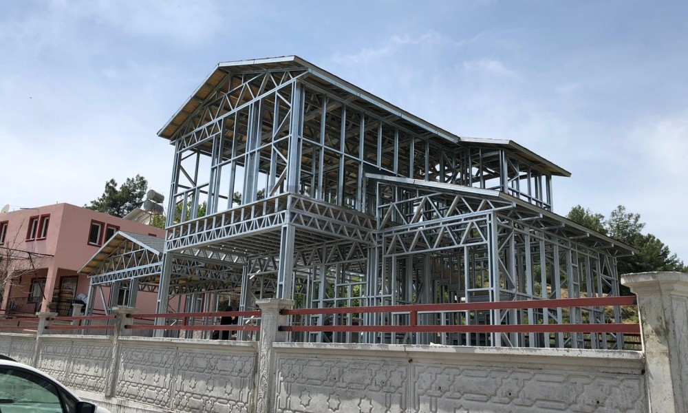 Hafif Çelik Villa İnşaatı